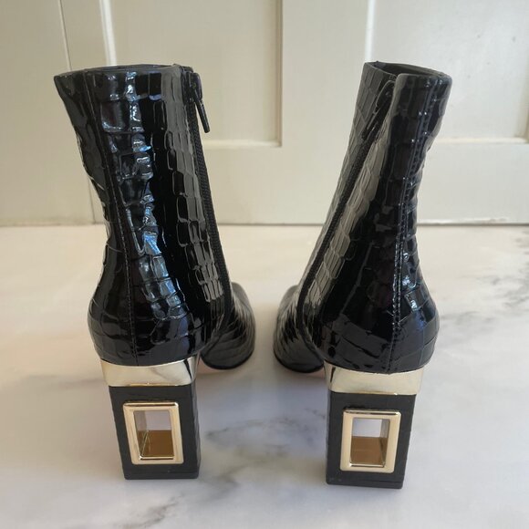 Katy Perry Hollow Heel Bootie in Black, Size 6 - Picture 3 of 3